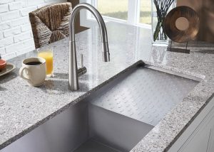 repair cracks, chips, scratches and surface defects to most stone, laminate bench tops and cabinetry, we also polish stainless steel kitchen and laundry sinks